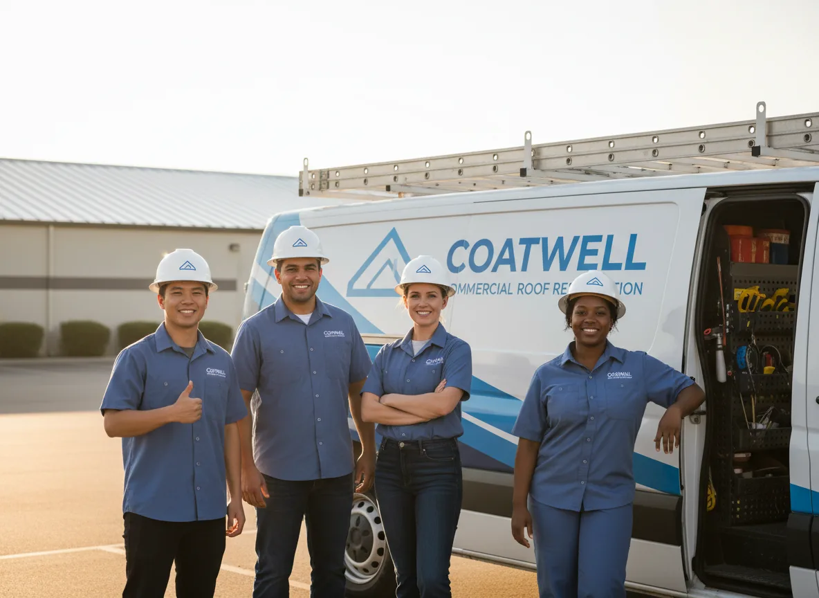 Commercial roof coating company in Larimer, PA
